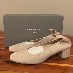 Everlane’s famous Day Heel. Worn once. 7.5M.